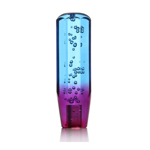 Bild von 15cm Transparent Manual Diamond Crystal Bubble Styling Shift Gear Knob Universal