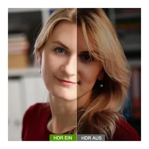 Bild von Angetube Streaming Webcam, 2K Webcam mit Ringlicht, 1080P HDR PC-Kamera