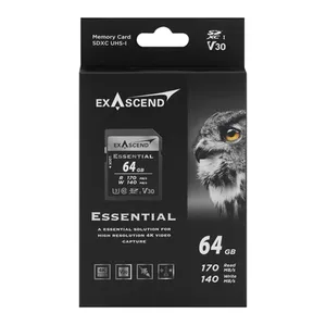 Bild von Exascend ESSENTIAL SDXC 64 GB Speicherkarte