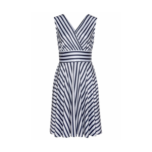 Bild von LASCANA Kleid Blau Basic für Damen - 36, LASCANA Sommerkleid mit Streifenprint