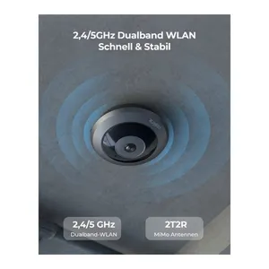 Bild von Reolink Überwachungskamera 6MP 360° Panorama - Die smarte Fisheye-Kamera für Ihr Zuhause