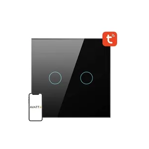 Bild von Avatto Smart Light Switch WiFi TS02-EU-B2 2 Way (Schwarz)