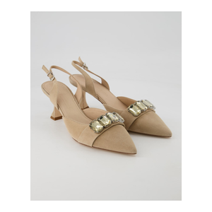 Bild von Kennel & Schmenger Schuhe - Lia Veloursleder (Beige, Gr. 7)