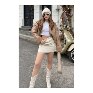 Bild von Bianco Lucci Laminierter Ledermantel Roder 2291 für Damen