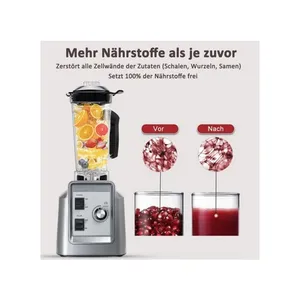 Bild von HYIEAR Standmixer mit Glasbehälter und 1600W Leistung