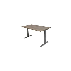 Bild von euroseats Schreibtisch Robson – Eiche Braun, Grau