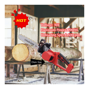 Bild von Die ideale Kettensäge für die Holzverarbeitung: Elektrische Kettensäge kabellose Handsäge