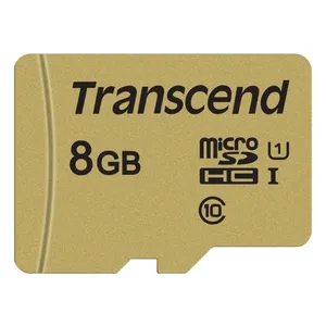 Bild von Transcend 8GB UHS-I U1 SD CARD (microSDXC, TS8GUSD500S)