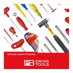 Bild von PB Swiss Tools Schraubendreher-Satz 6-teilig Schlitz im Wandhalter