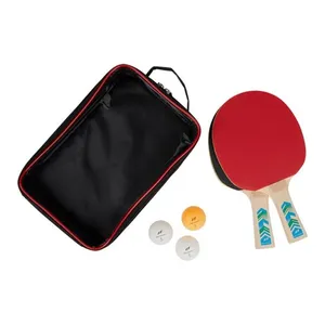 Bild von Pro Touch Tischtennisschläger Tischtennis-Set Pro 3000 - 2 Player Set BLACK/RED/BLUE LIGHT