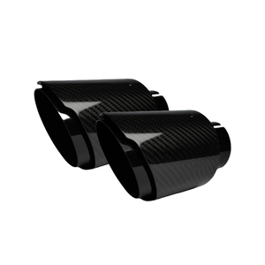 Bild von Universal Car Carbon Fibre Tail Throat - Ein stilvolles Upgrade für Ihr Fahrzeug