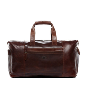 Bild von SID & VAIN Reisetasche echt Leder Weekender groß braun BRISTOL SIDE