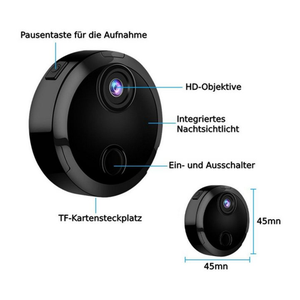 Bild von ibettertec Überwachungskamera HD 1080P – Kompakte Sicherheit für Ihr Zuhause