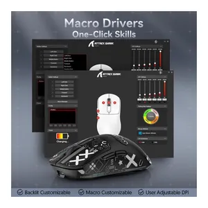 Bild von Die ATTACK SHARK X3 – Ultraleichte Gaming-Maus mit PixArt PAW3395
