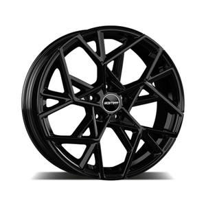 Bild von GMP CARTESIO black glossy 8.0Jx19 5x114.3 ET35 – Elegante Leichtmetallfelge für Ihr Fahrzeug