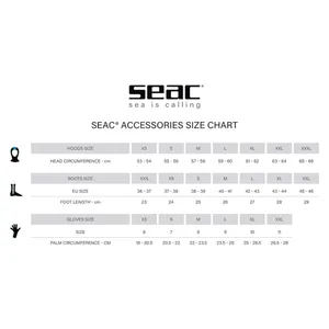 Bild von Seac Ultraflex 5 mm Neoprenhandschuhe für Tauchen und Unterwasser-Speerfischen
