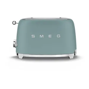 Bild von SMEG 2-Schlitz-Toaster emerald green matt TSF01EGMEU kompakt