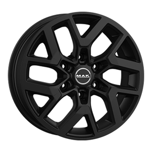 Bild von MAK GRAVEL matt black 6.5Jx16 6x120 ET50 – Stilvolle und funktionale Felgen