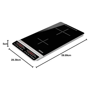 Bild von G3Ferrari Induktions-Kochfeld doppelte Induktionsplatte DINAMIKO DUO G10138