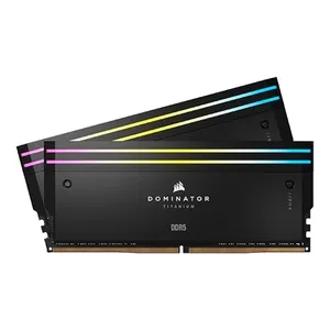 Bild von Corsair Dominator Titanium Schwarz 64GB (2x32GB) DDR5-6400 XMP Arbeitsspeicher, CL32, 1.4V