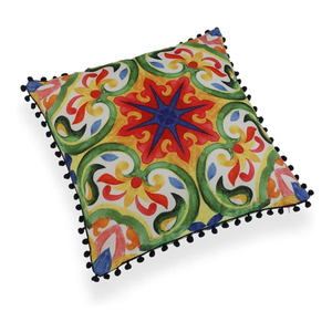 Bild von Versa Kissen mit Quasten, 45 x 45 cm – Ein stilvolles Accessoire für Ihr Zuhause