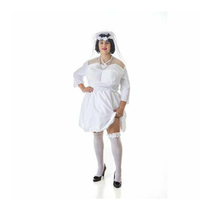 Bild von Verkleidung für Erwachsene – Sexy Hochzeitskleid (4 Stücke) von BigBuy Carnival
