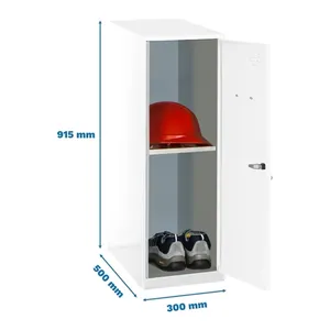 Bild von Simonrack Spind SIMONLOCKER DISM weiß – Der ideale Schrank für Ihre Werte