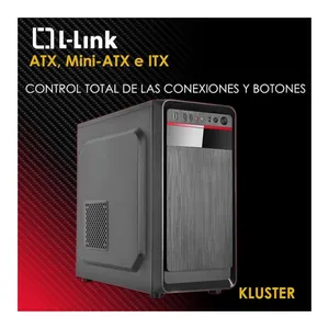 Bild von L-Link Kluster – USB 3.0 Gehäuse mit 500 W Netzteil, schwarz