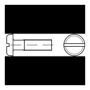 Bild von Flachkopfschrauben DIN 85 4.8 M 4 x 8 - Robust und Vielseitig