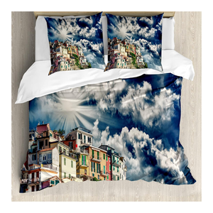 Bild von ABAKUHAUS Vernazza Bettbezug Set für Einzelbetten