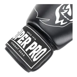 Bild von Super Pro Boxhandschuhe Warrior - 16 oz, Schwarz-Weiß