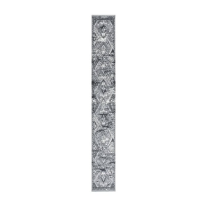 Bild von vidaXL Teppich Teppichläufer BCF Orientalisch Grau 60x450 cm