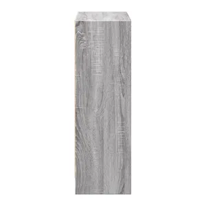 Bild von Bussandri Exclusive - Bücherregal Grau Sonoma 60x24x74,5 cm Holzwerkstoff