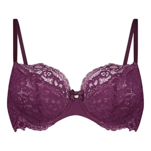Bild von Hunkemöller Unwattierter Bügel-BH Marine Schwarz - Caviar - 75F