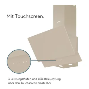 Bild von Wiggo B643 Dunstabzugshaube 60cm kopffrei - Leistung und Design vereint