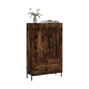 Bild von vidaXL Highboard in Räuchereiche - Eleganz trifft Funktionalität