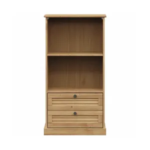 Bild von vidaXL Bücherregal VIGO 60x35x114,5 cm aus Massivholz Kiefer