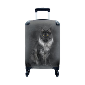 Bild von MuchoWow Handgepäckkoffer Katze - Der bunte Begleiter für kleine Abenteurer