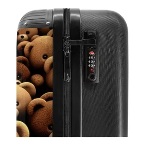 Bild von NoBoringSuitcases.com Kinderkoffer Teddybär