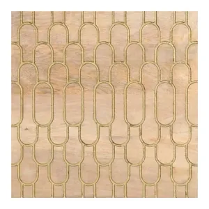 Bild von vidaXL Nachttisch 358330 – Retro-Stil aus massivem Mangoholz