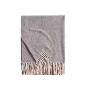 Bild von XDeer Modeschal Damen Schal, kuschelweich, Winter Schal Poncho Qualität mit Fransen
