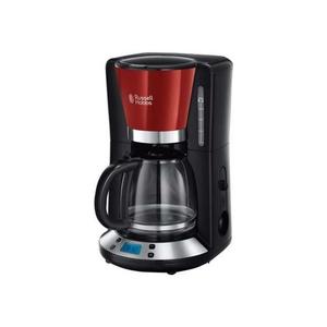 Bild von Russell Hobbs Colours Plus+ Flame Red Digitale Glas-Kaffeemaschine: Eine stilvolle und funktionale Bereicherung für Ihre Küche