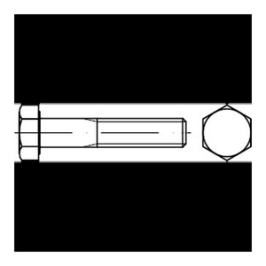 Bild von Hochwertige Sechskantschrauben DIN 960 8.8 M 16 x 1,5 x 85 für Ihre Projekte