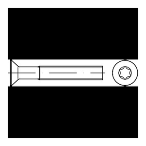 Bild von Senkschrauben DIN 965 A 4 M 4 x 12 -T20 A 4: Die perfekte Wahl für Ihre Projekte