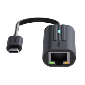 Bild von Kaufberatung: Rapoo USB-C Adapter, USB-C auf Gigabit LAN grau