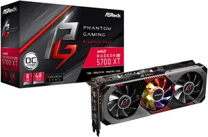 Bild von ASRock Radeon RX 5700XT Phantom Gaming Grafikkarte mit 8 GB OC