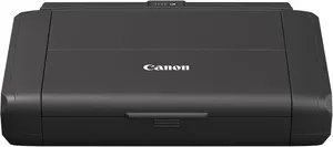 Bild von Canon PIXMA TR150 mobiler Drucker in Schwarz mit Akku, WLAN, Cloud-Druck und OLED-Display