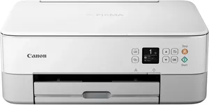 Bild von Canon PIXMA TS5351 Multifunktionsdrucker in Weiß mit Scanner und Kopierer, A4, 4800 x 1200 dpi, WLAN und Duplexdruck