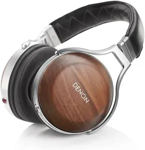 Bild von Denon AH-D7200 Premium Over Ear Kopfhörer mit Walnussschalen und Hi-Res Audio