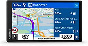 Bild von Garmin DriveSmart 55 Navigationsgerät mit 5,5 Zoll Touchdisplay, Europakarten, Echtzeit-Verkehrsinformationen und Fahrerassistenz